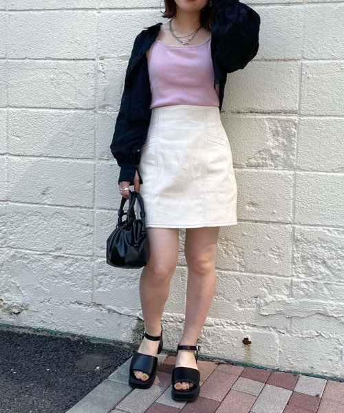 archives（アルシーヴ）の「マルチＷＡＹショートストライプシャツ（シャツ/ブラウス・レディース・イエロー/アイボリー/パープル/ブラック・MEDIUM）」の18枚目の写真