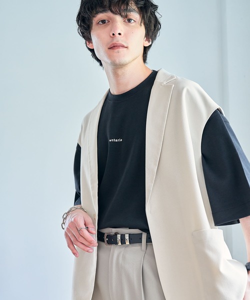 RAGEBLUE（レイジブルー）の「サマーTRストレッチ/テーラーカラー