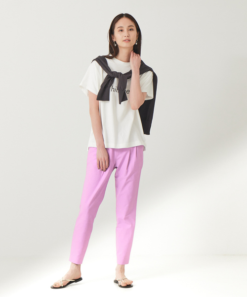 margaux（マルゴー）の「【MARGAUX】別注himmel T（Tシャツ/カットソー・レディース・ホワイト/ブラック・フリー）」の4枚目の写真