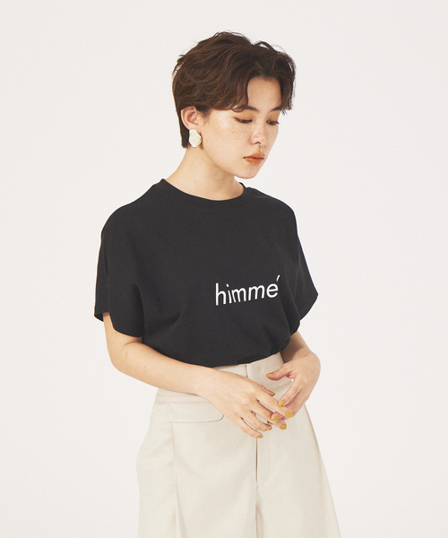 margaux（マルゴー）の「【MARGAUX】別注himmel T（Tシャツ/カットソー・レディース・ホワイト/ブラック・フリー）」の5枚目の写真