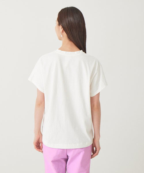 margaux（マルゴー）の「【MARGAUX】別注himmel T（Tシャツ/カットソー・レディース・ホワイト/ブラック・フリー）」の8枚目の写真