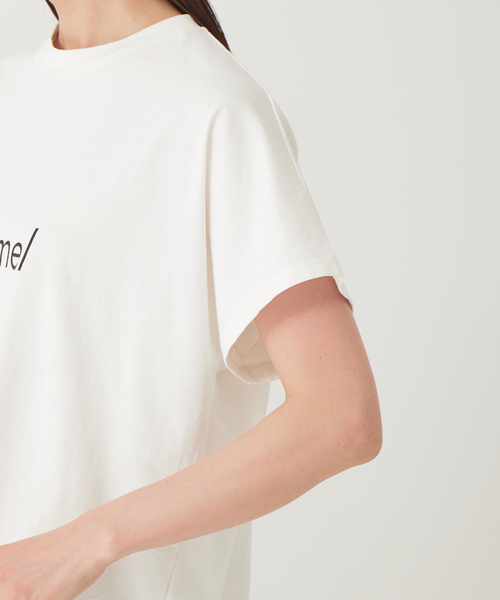 margaux（マルゴー）の「【MARGAUX】別注himmel T（Tシャツ/カットソー・レディース・ホワイト/ブラック・フリー）」の10枚目の写真