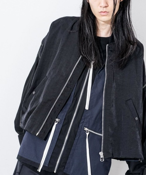 FACETASM（ファセッタズム）の「【FACETASM】ZIPPER MA-1（MA-1）」 - WEAR
