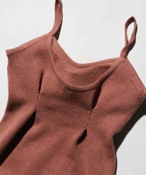 BACKLASH（バックラッシュ）の「Ballet by BACKLASH/バレエ バイ バックラッシュ/KNIT easy dress（ドレス・レディース・ブラック/ピンクベージュ・FREE）」の7枚目の写真