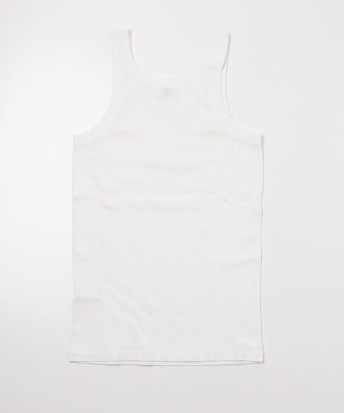 ATTACHMENT（アタッチメント）の「【 直営店・ZOZOTOWN限定 】フレスカファインハイゲージフライス / FRESCA FINE HIGH GAUGE FRIES TANK TOP（タンクトップ・メンズ・ホワイト/ライトグレー/ブラック・3/2/1）」の4枚目の写真