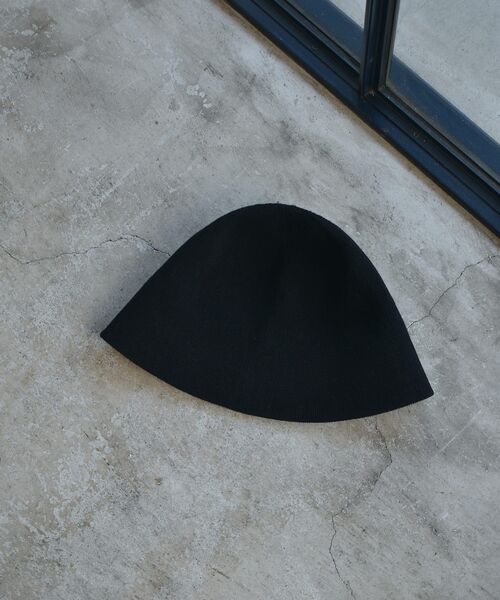 casita(RETRO GIRL)（カシータ）の「サーモチューリップHAT（ハット・レディース・ブラック/ブラウン/オフホワイト・ONE SIZE）」の10枚目の写真