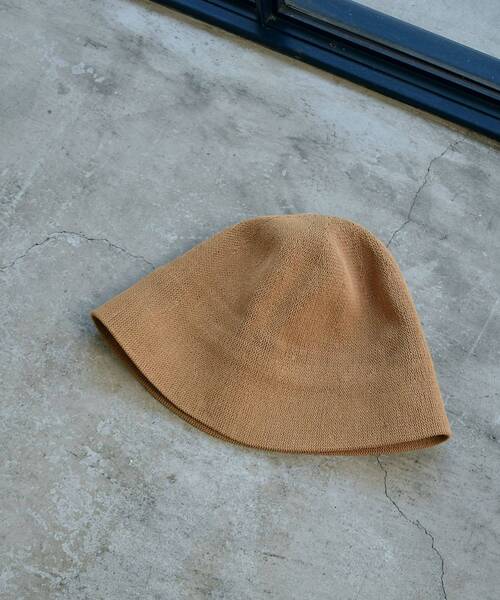 casita(RETRO GIRL)（カシータ）の「サーモチューリップHAT（ハット・レディース・ブラック/ブラウン/オフホワイト・ONE SIZE）」の14枚目の写真