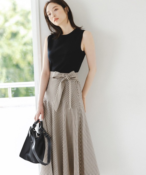 Andemiu(アンデミュウ)の「アソートドッキングワンピース298080(ワンピース・レディース・ブラック/ネイビー/ブラウン・FREE)」の2枚目の写真
