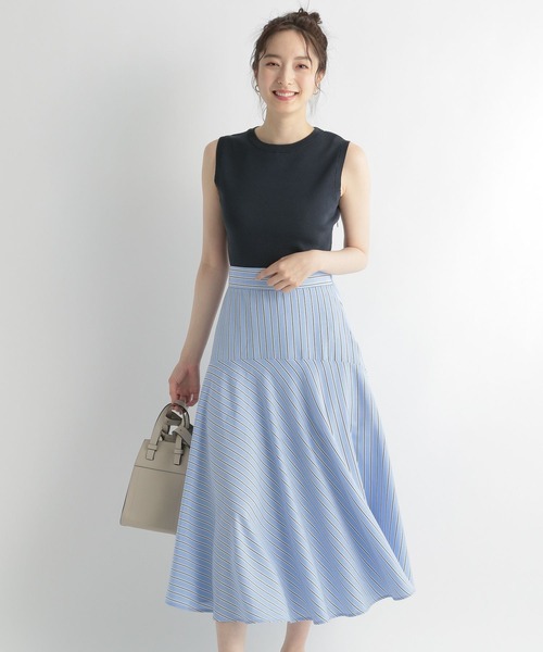 Andemiu(アンデミュウ)の「アソートドッキングワンピース298080(ワンピース・レディース・ブラック/ネイビー/ブラウン・FREE)」の4枚目の写真
