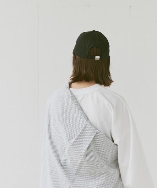 flaner(フラネ)の「flaner logo cap/フラネロゴキャップ(キャップ・レディース・ブラック・FREE)」の7枚目の写真
