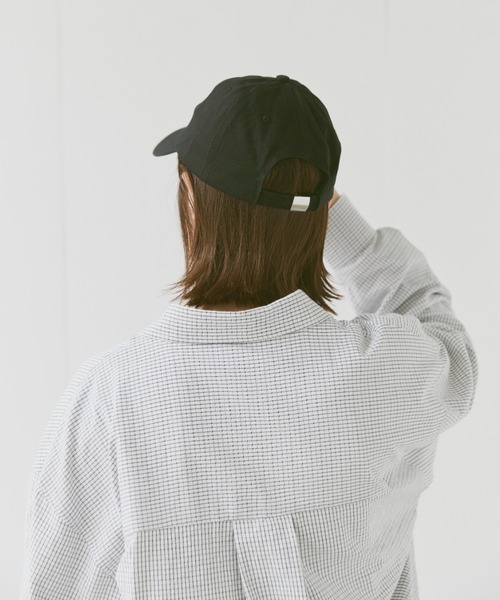 flaner(フラネ)の「flaner logo cap/フラネロゴキャップ(キャップ・レディース・ブラック・FREE)」の3枚目の写真
