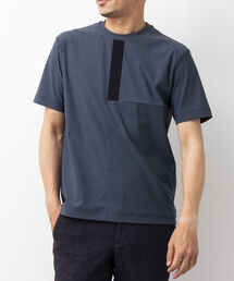 Stutostein Nolley's | ネクタイ風クルーネックTシャツ（接触冷感、速乾性素材）(Tシャツ/カットソー)