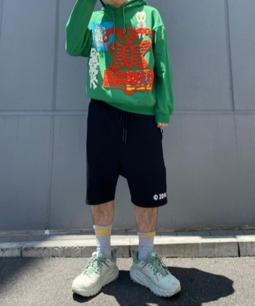 WHITELAND(ホワイトランド)の「WHITELAND/ホワイトランド/タグショーツ(その他パンツ・メンズ・ブラック/グリーン・F)」の6枚目の写真