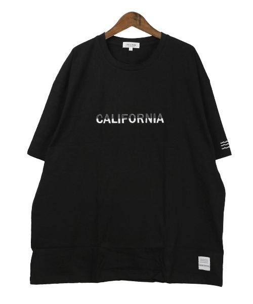 LUXSTYLE(ラグスタイル)の「バイカラーサガラ刺繍半袖Tシャツ(Tシャツ/カットソー・メンズ・ホワイト/キャメル・M/L)」の5枚目の写真