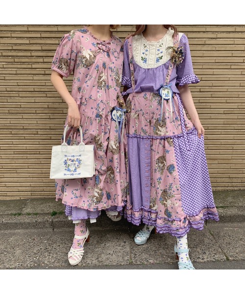 PINK HOUSE（ピンクハウス）の「ブルーベリーファームプリント