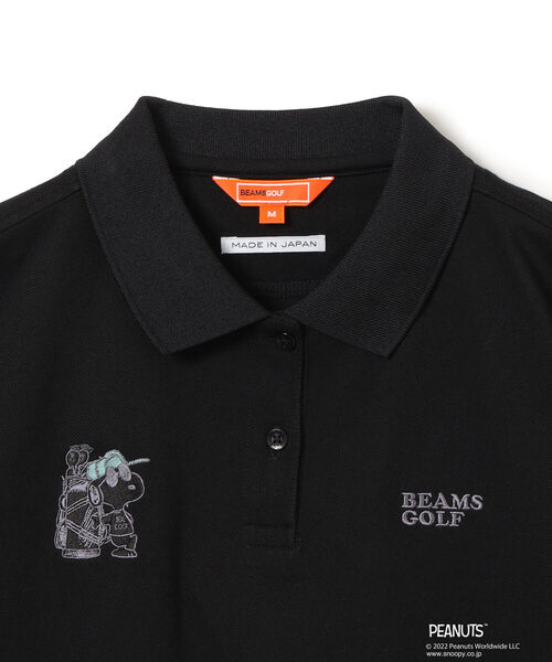 WOMEN＞PEANUTS × BEAMS GOLF / 別注 スヌーピー ポロシャツ 【公式通販】