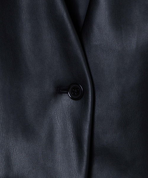 WEGO（ウィゴー）の「WEGO/フェイクレザージレベスト（ベスト・レディース・アイボリー/ブラック・FREE）」の22枚目の写真