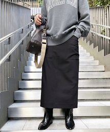 Spick & Span | コットンストレッチタイトスカート(スカート)