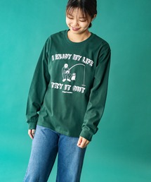 gym master(W}X^[)7.2oz ENJOY LIFE TEE(TVc/Jbg\[)