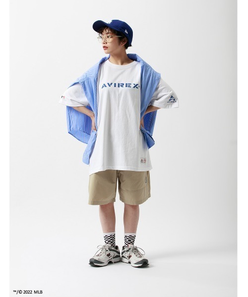 AVIREX(アヴィレックス)の「【× NEW ERA】MLB × AVIREX 9サーティ ドジャース ベースボール キャップ / 9THRTY Dodgers BASEBALL CAP(キャップ・レディース・ブルー・F)」の11枚目の写真