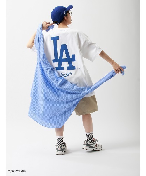 AVIREX(アヴィレックス)の「【× NEW ERA】MLB × AVIREX 9サーティ ドジャース ベースボール キャップ / 9THRTY Dodgers BASEBALL CAP(キャップ・レディース・ブルー・F)」の12枚目の写真