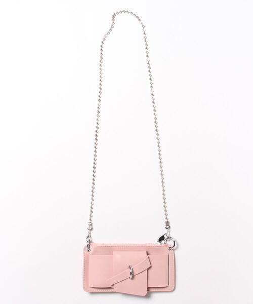 macaroni edge（マカロニエッジ）の「〈macaroni edge/マカロニエッジ〉スマートフォンショルダー チェーンストラップ（ショルダーバッグ・レディース・ブラック/グリーン/ピンク/ホワイト/パープル/アイボリー/ライトピンク・ONE SIZE）」の10枚目の写真