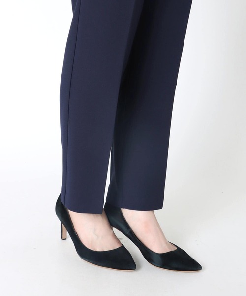 Cepica（セピカ）の「パール付きタックパンツ（スラックス・レディース・ブラック/ネイビー・FREE）」の18枚目の写真