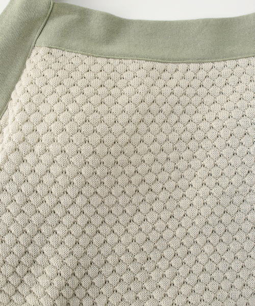 EMILY WEEK(エミリーウィーク)の「【nakes/ネイクス】Openwork Knit Halter Neck Bra Top(タンクトップ・レディース・グリーン系その他/オレンジ・MEDIUM)」の20枚目の写真