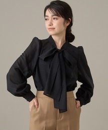 ANAYI | ウールボイルボウタイ　ブラウス(シャツ/ブラウス)