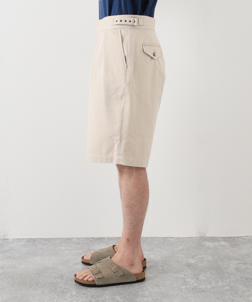 JOURNAL STANDARD（ジャーナルスタンダード）の「【Willis & Geiger / ウィリスアンドガイガー】 別注 GURKHA SHORTS（その他パンツ・メンズ・ベージュ/ネイビー・SMALL/MEDIUM/LARGE）」の5枚目の写真