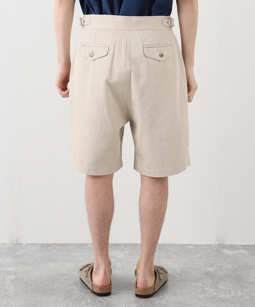 JOURNAL STANDARD（ジャーナルスタンダード）の「【Willis & Geiger / ウィリスアンドガイガー】 別注 GURKHA SHORTS（その他パンツ・メンズ・ベージュ/ネイビー・SMALL/MEDIUM/LARGE）」の6枚目の写真