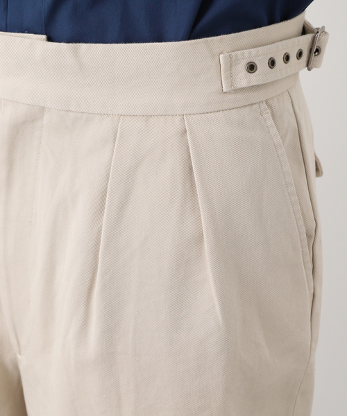 JOURNAL STANDARD（ジャーナルスタンダード）の「【Willis & Geiger / ウィリスアンドガイガー】 別注 GURKHA SHORTS（その他パンツ・メンズ・ベージュ/ネイビー・SMALL/MEDIUM/LARGE）」の12枚目の写真