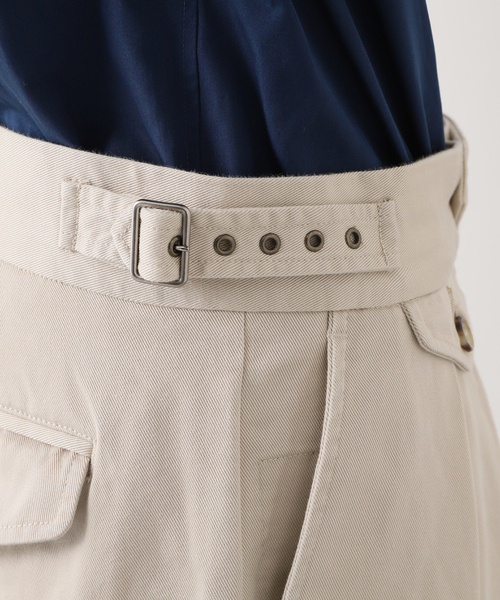 JOURNAL STANDARD（ジャーナルスタンダード）の「【Willis & Geiger / ウィリスアンドガイガー】 別注 GURKHA SHORTS（その他パンツ・メンズ・ベージュ/ネイビー・SMALL/MEDIUM/LARGE）」の14枚目の写真