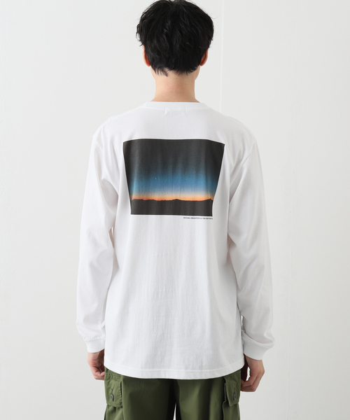 JOURNAL STANDARD（ジャーナルスタンダード）の「【THE DAY PHOTOGRAPHY×Yoo Hoo Store】NATURAL GRADATION（Tシャツ/カットソー・メンズ・ホワイト・MEDIUM/LARGE）」の2枚目の写真