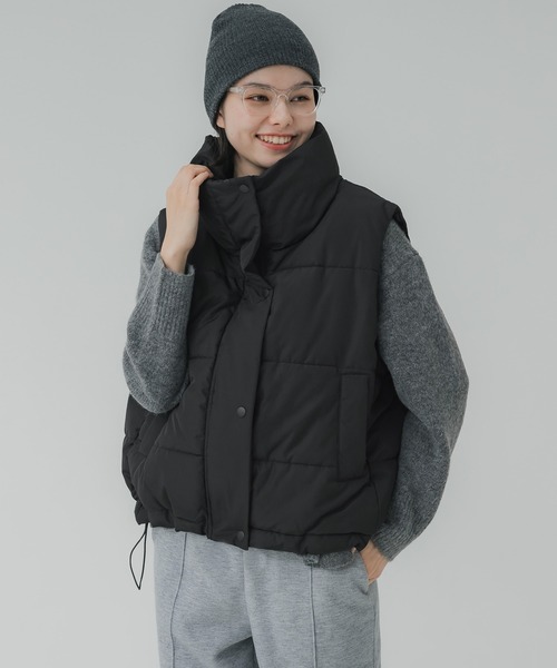 205W39NYC ニット 切替 ダウンベストM Calvin KLEIN 205W39NYC ニット