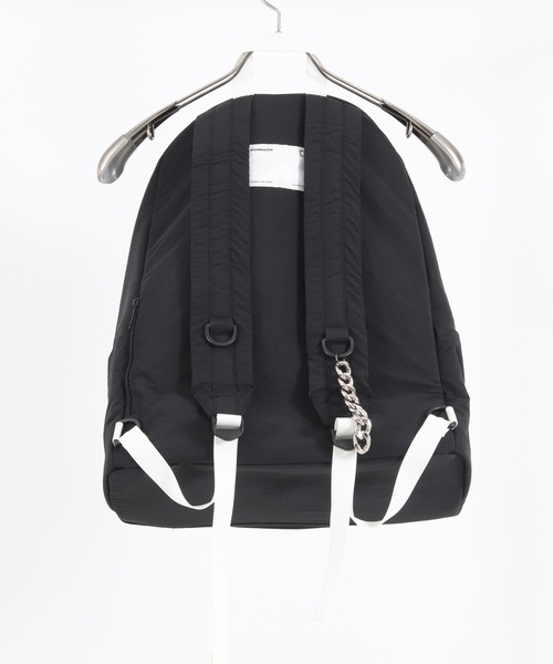 ADAM PATEK(アダムパテック)の「【ADAMPATEK 】color tape backpack/カラーテープバックパック(バックパック/リュック・メンズ・ブラック×ホワイト/ブラック×パープル・フリー)」の20枚目の写真