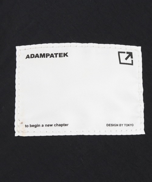 ADAM PATEK(アダムパテック)の「【ADAMPATEK 】color tape backpack/カラーテープバックパック(バックパック/リュック・メンズ・ブラック×ホワイト/ブラック×パープル・フリー)」の12枚目の写真