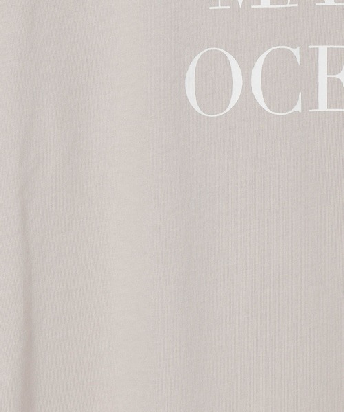 GLOBAL WORK(グローバルワーク)の「ヘビロッTEEロゴチュニック/269081(Tシャツ/カットソー・キッズ・ホワイト/ホワイト系その他2/ダークグレー/ベージュ・110cm/100cm/120cm/130cm/140cm/150cm/160cm)」の7枚目の写真