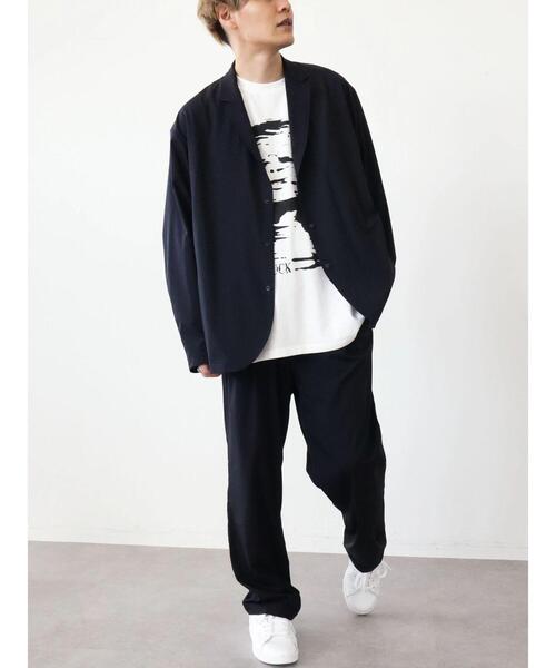 CRAFT STANDARD BOUTIQUE(クラフトスタンダードブティック)の「2WAYストレッチジャケット *(ナイロンジャケット・メンズ・ブラック/ダークネイビー・M/L/LL)」の22枚目の写真