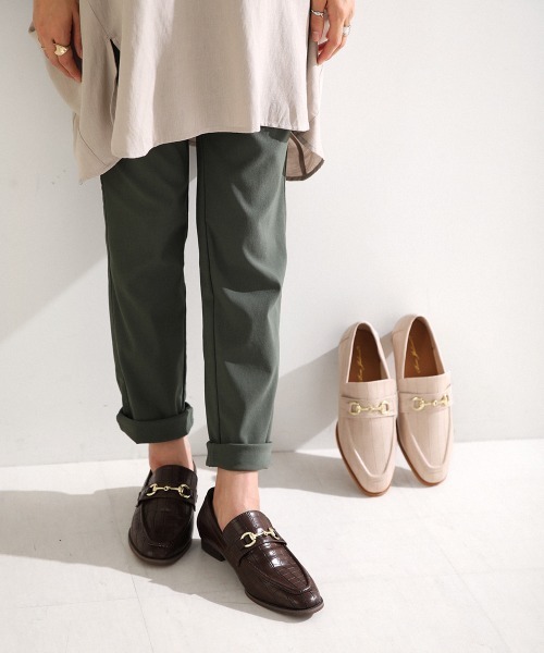 Bou Jeloud（ブージュルード）の「型押しビットローファー（ローファー・レディース・アイボリー/ブラウン・M/L/XL）」の14枚目の写真
