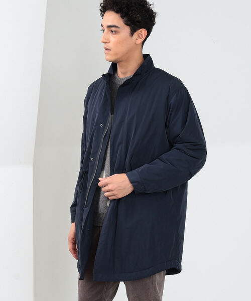 B:MING by BEAMS / メモリーフィット モッズコート　ネイビーM
