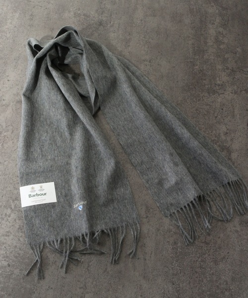 Barbour（バブアー）の「【BARBOUR/バブアー】Plain lambswool scarf/プレーン ラムズウール スカーフ/マフラー（マフラー・メンズ・チャコールグレー/ライトグレー/ブラック/ダークグリーン/ダークブラウン・FREE）」の12枚目の写真