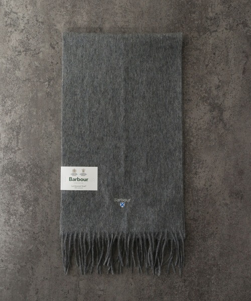 Barbour（バブアー）の「【BARBOUR/バブアー】Plain lambswool scarf/プレーン ラムズウール スカーフ/マフラー（マフラー・メンズ・チャコールグレー/ライトグレー/ブラック/ダークグリーン/ダークブラウン・FREE）」の9枚目の写真
