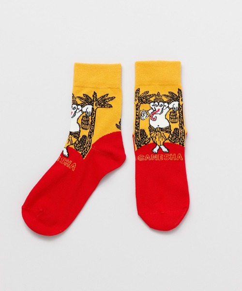 チャイハネ(チャイハネ)の「【チャイハネ】福神ズ ミドルソックス23~25cm(ソックス/靴下・レディース・その他5/その他6/その他7/その他8/その他9/その他1/その他2/その他3/その他4・FREE)」の3枚目の写真