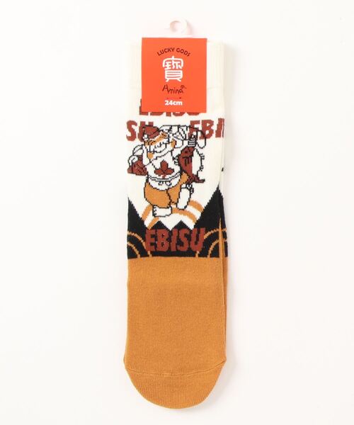 チャイハネ(チャイハネ)の「【チャイハネ】福神ズ ミドルソックス23~25cm(ソックス/靴下・レディース・その他5/その他6/その他7/その他8/その他9/その他1/その他2/その他3/その他4・FREE)」の12枚目の写真