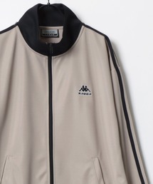 Kappa（カッパ）の「Kappa/カッパ オーバーサイズ ロゴ ワンポイント刺繍 トラックジャケット/ラインジャージ/レディース メンズ（ジャージ・メンズ）」