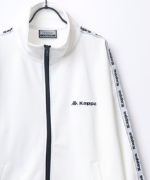Kappa/カッパ オーバーサイズ ロゴ ワンポイント刺繍 トラックジャケット/ラインジャージ/レディース メンズ