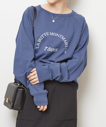 Spick & Span | ラグランユーロヴィンテージロゴロンT(Tシャツ/カットソー)