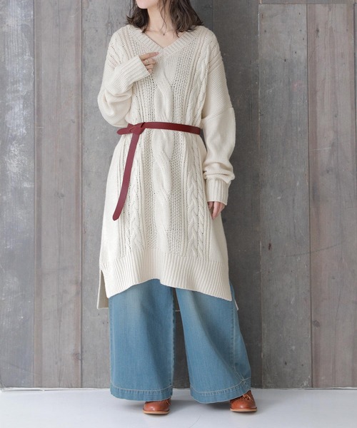 osharewalker（オシャレウォーカー）の「【廃盤】『バックルレスデザインベルト』（ベルト・レディース・ダークブラウン/レッド/ブラック・FREE）」の8枚目の写真