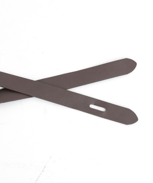 osharewalker（オシャレウォーカー）の「【廃盤】『バックルレスデザインベルト』（ベルト・レディース・ダークブラウン/レッド/ブラック・FREE）」の17枚目の写真